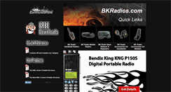 Desktop Screenshot of bkradios.com